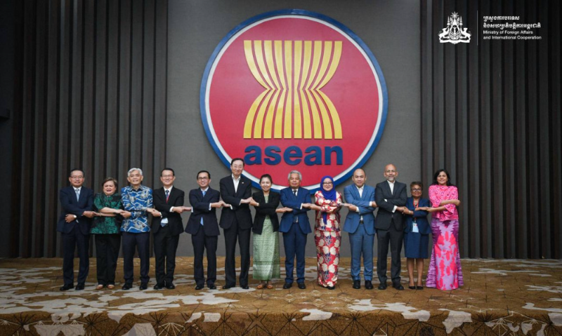 Cambodia’s ASEAN SOM Leader Attends 30th ASEAN-China Senior Officials’ Consultation