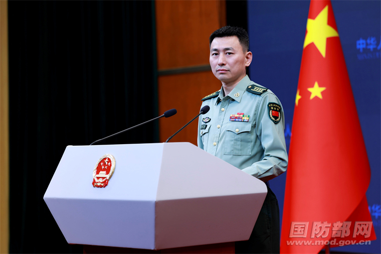 中国国防部：解放军坚决果断回击“台独”分裂活动和外部纵容支持