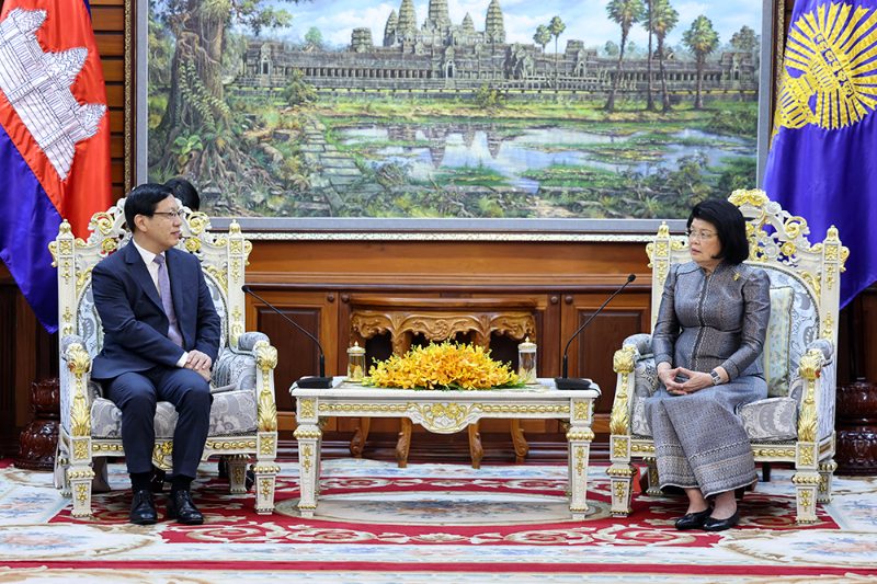 Cambodian NA President: Cambodia-China Relations, a Model of New Type of International Relations