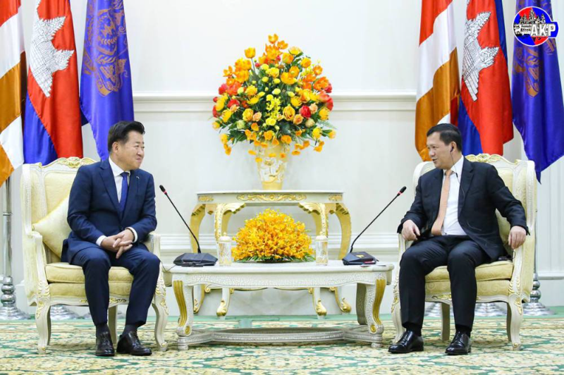 Cambodian PM Welcomes the Cooperation between Phnom Penh and Jeju