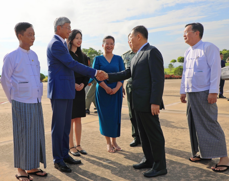 Chinese Ambassador to Myanmar Finishes his Tenure in Myanmar and Departs for China