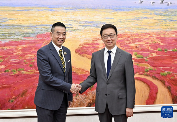 中国国家副主席会见泰国外长 推动中泰命运共同体建设走深走实