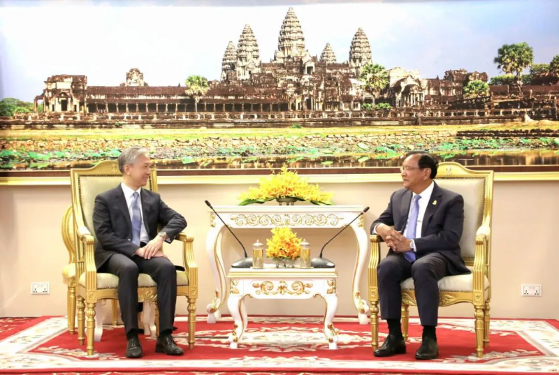 China Reaffirms Continued Support to Cambodia’s Chosen Development Path