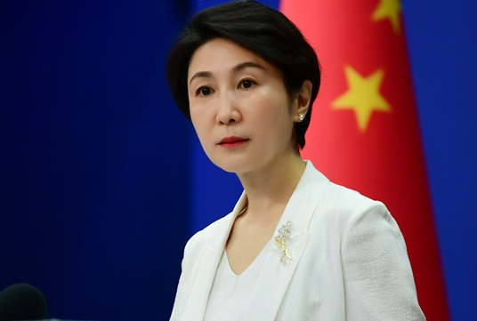 China firmly opposes Philippine coast guard vessels' intrusion into adjacent waters of Xianbin Jiao