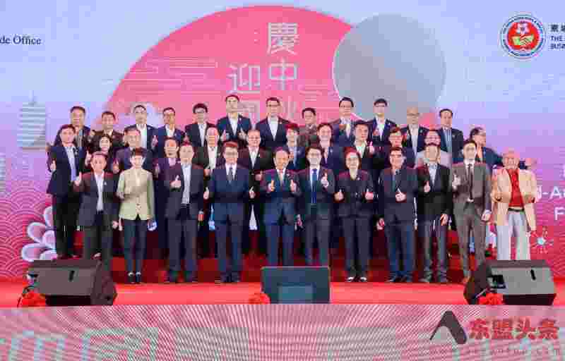 柬埔寨中国港澳侨商总会举办2024“迎国庆·庆中秋”联欢晚会