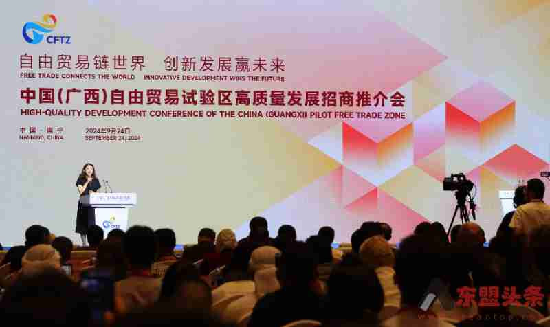 中国（广西）自由贸易试验区 高质量发展招商推介会在南宁举行