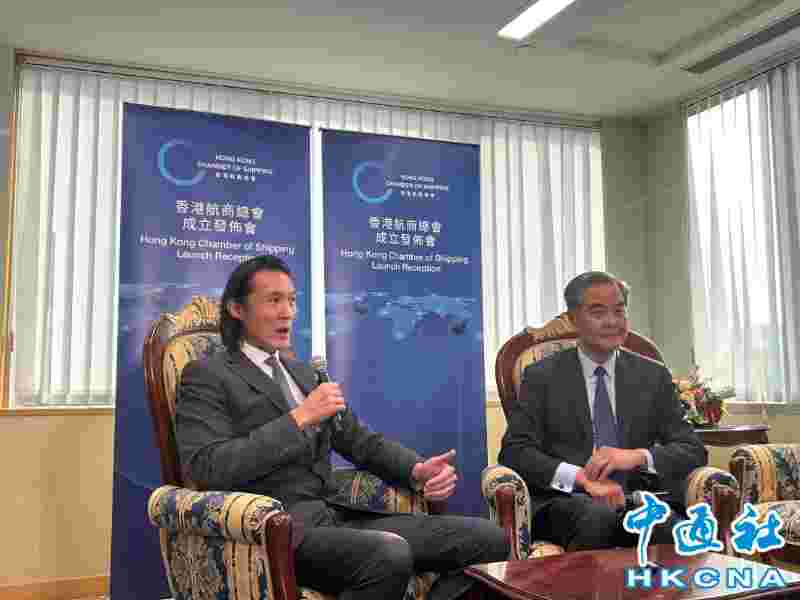 香港航商总会成立 梁振英担任总顾问
