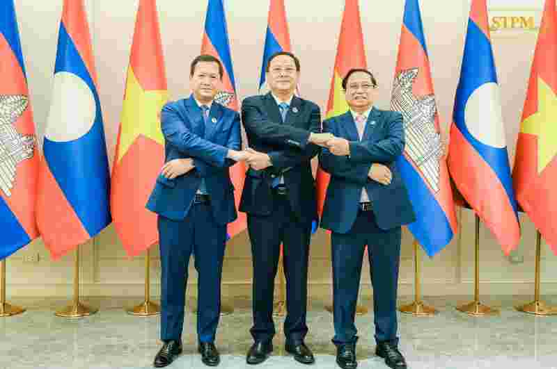 柬老越领导人重申将相互支持