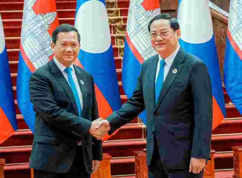 Cambodia, Lao PDR to Further Enhance Comprehensive and Long-Lasting Strategic Partnership