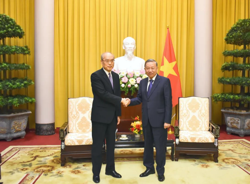 越共中央总书记、国家主席苏林会见中国最高法院院长张军