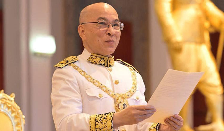 柬埔寨国王西哈莫尼呼吁国会和政府加大力度改善人民生活