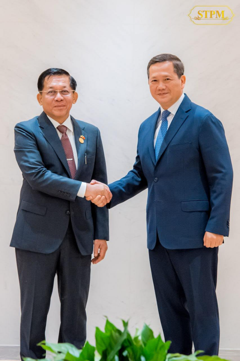 柬埔寨首相会见缅甸领导人  聚焦双边合作与地区和平