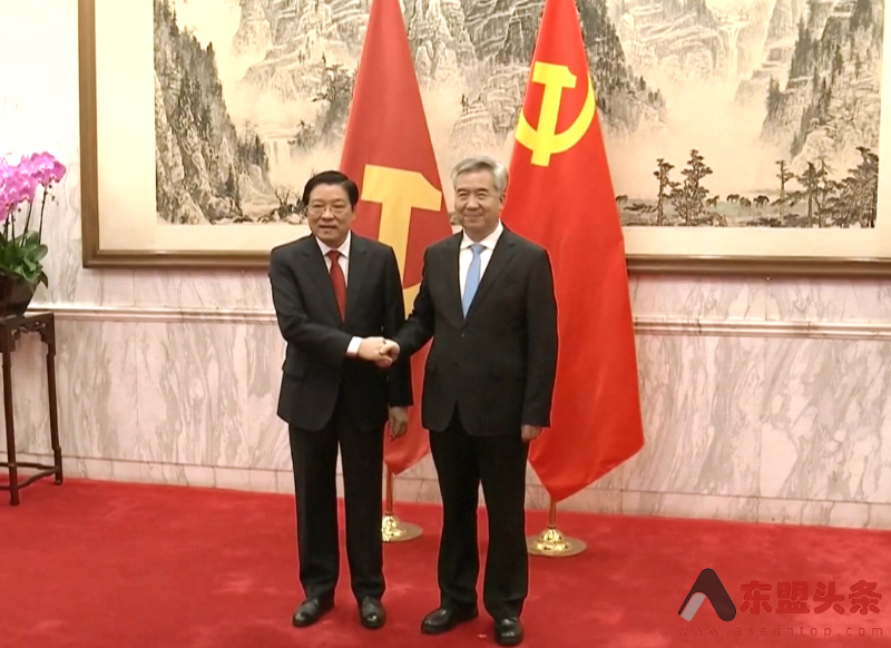 中共中央政治局常委、中央纪委书记李希在北京会见越南共产党代表团
