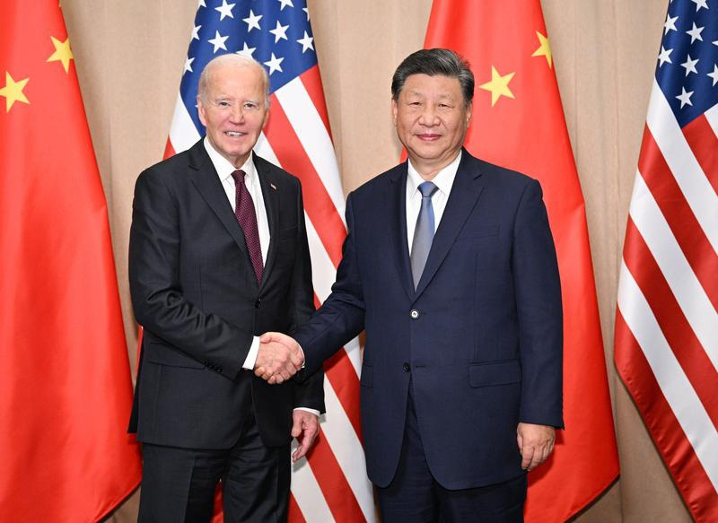 中国国家主席习近平同美国总统拜登会晤 就台湾、南海等问题阐明立场