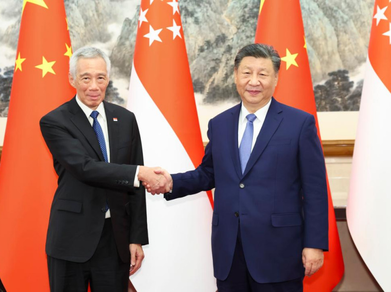 李显龙：新加坡对中国未来充满信心，相信中国将保持发展繁荣