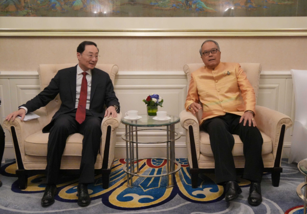 中国外交部副部长孙卫东出席泰国国庆招待会