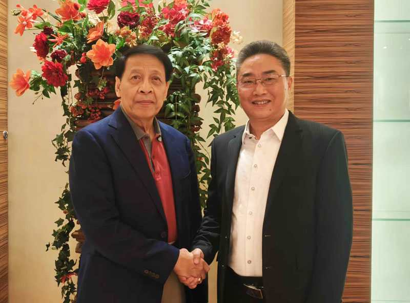 中国—东盟中心秘书长史忠俊会见印尼前外长哈桑