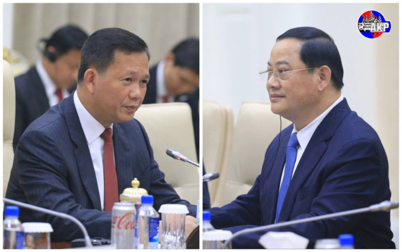 Cambodia, Laos Vow to Further Deepen Bilateral Cooperation