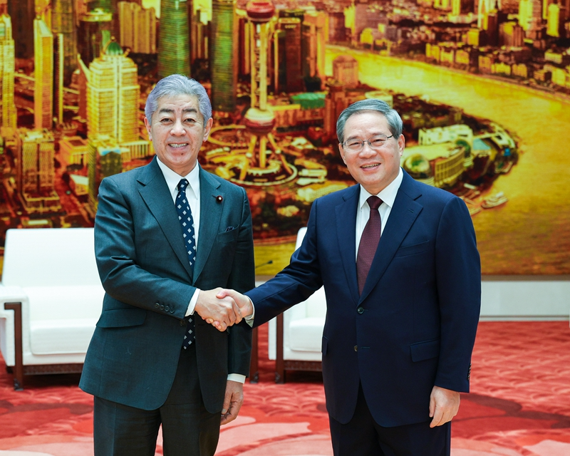 中国总理李强会见日本外相：中日关系处于改善发展的关键时期