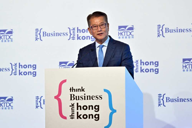 香港财政司司长访问印尼  推广香港新优势和新机遇
