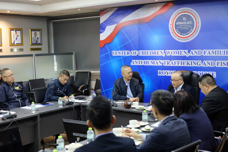 泰国警察总署总督察会见中国公使 重申加强防范和打击跨国犯罪
