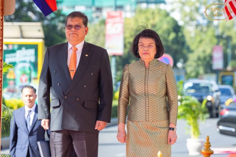 柬埔寨国会主席会见马来西亚国会下议院议长 承诺拓展多个领域合作