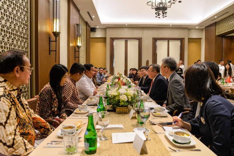 印尼总统会见中共中央对外联络部部长 愿同中方加强国际和地区事务合作