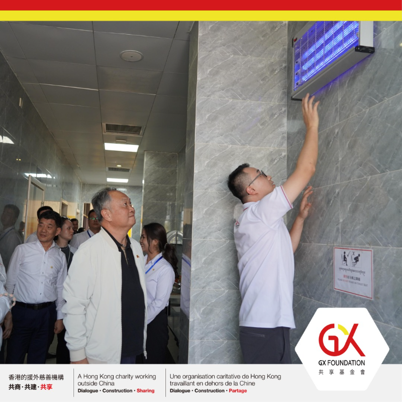 中国香港共享基金会调研柬埔寨“登革热防控项目”执行情况