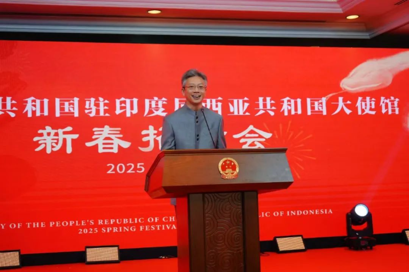 中国驻印尼使馆举办2025年新春招待会