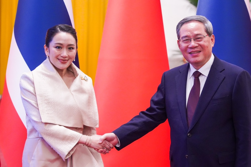 中国总理李强同泰国总理佩通坦会谈 中方鼓励更多中国企业赴泰投资