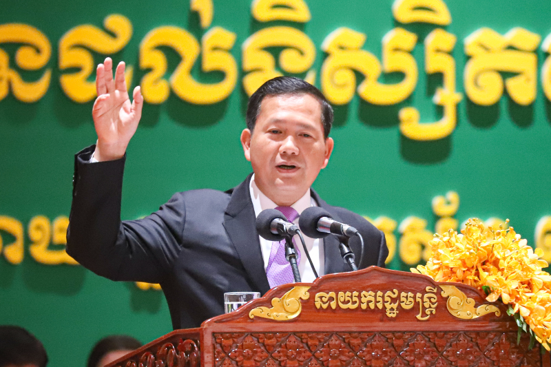 柬埔寨首相洪玛奈呼吁柬泰边防部队维持现状 警告政客勿为牟利而煽动事件升温