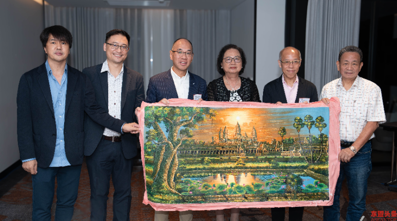 柬埔寨中国港澳侨商总会与柬埔寨香港商会联合举办商务交流会 欢迎香港制衣同业协进会代表团访柬