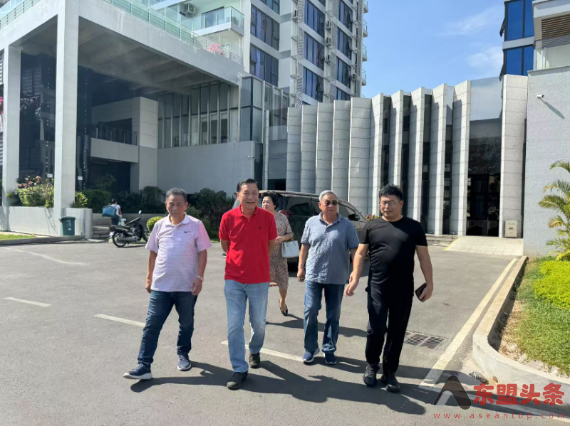 柬埔寨中国港澳侨商总会领导深入会员企业走访调研，加强互联互动
