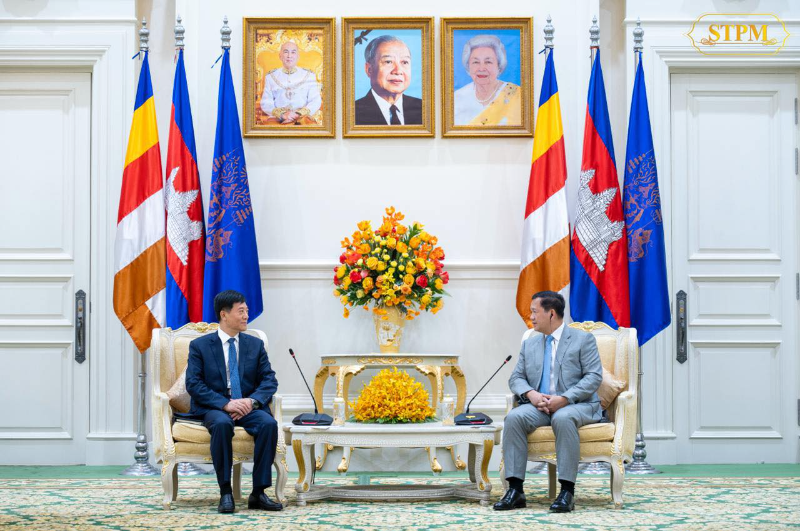 柬埔寨首相洪玛奈会见中国公安部部长助理刘忠义 愿进一步加强合作