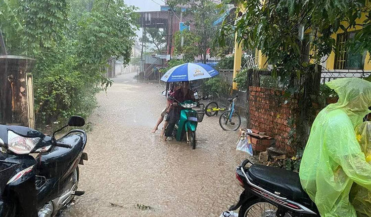 柬埔寨水资源与气象部发布强降雨预警