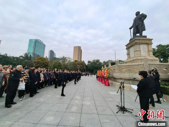  孙中山逝世100周年 中国多地缅怀纪念