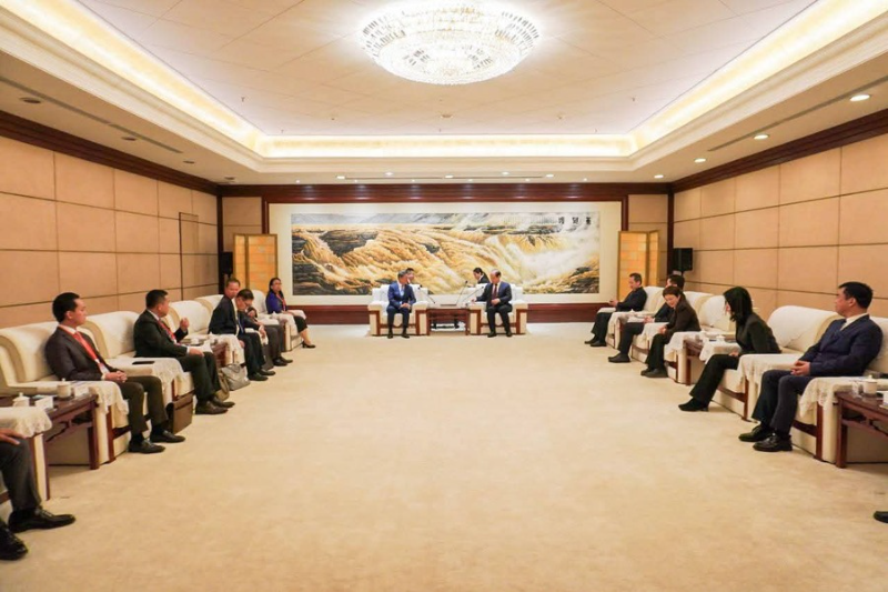 柬埔寨副首相孙占托会见中国郑州市委书记  就加强和拓展两国投资与旅游合作深入交流