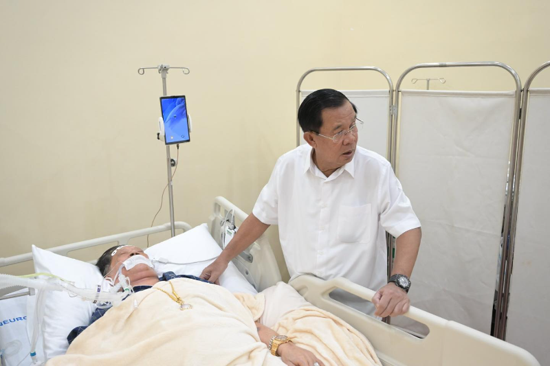 柬埔寨参议院主席洪森否认其长兄洪山去世传言