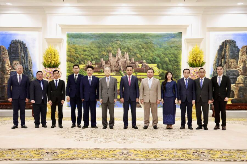 柬埔寨副首相韶索卡会见日本代表团 共商投资合作新机遇