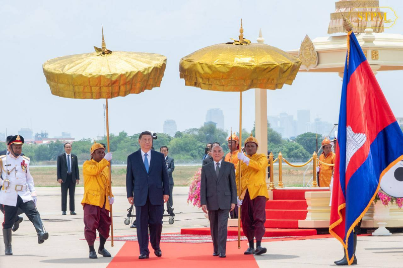Chinese Leader Reaffirms Friendship and Commitment to Share Future Together with Cambodia