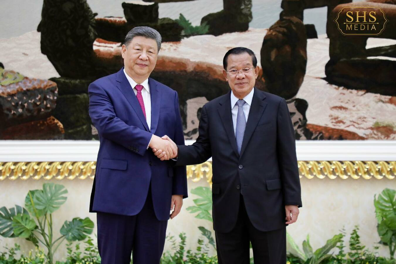 中国国家主席习近平：对柬埔寨“德崇扶南运河”项目给予坚定支持