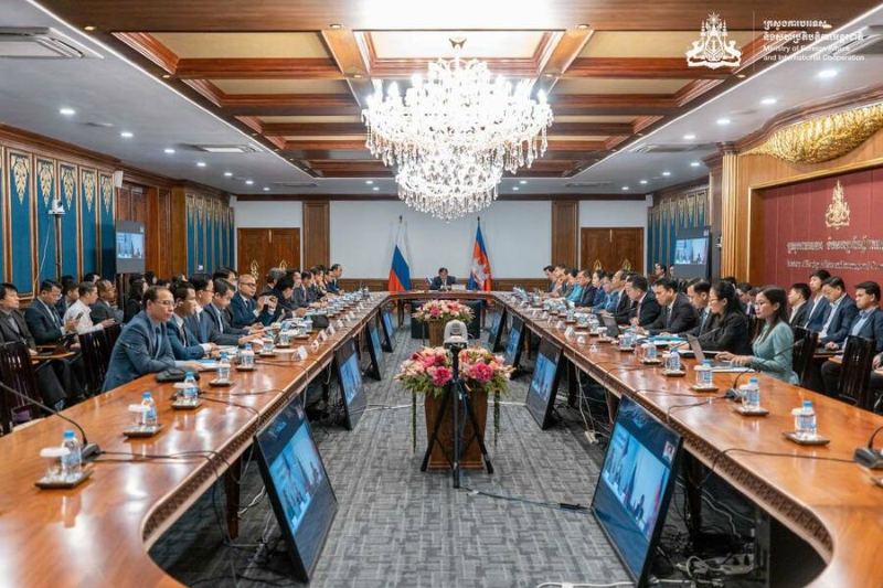 柬埔寨与俄罗斯举行视频会议 共商经贸与多领域合作新机遇
