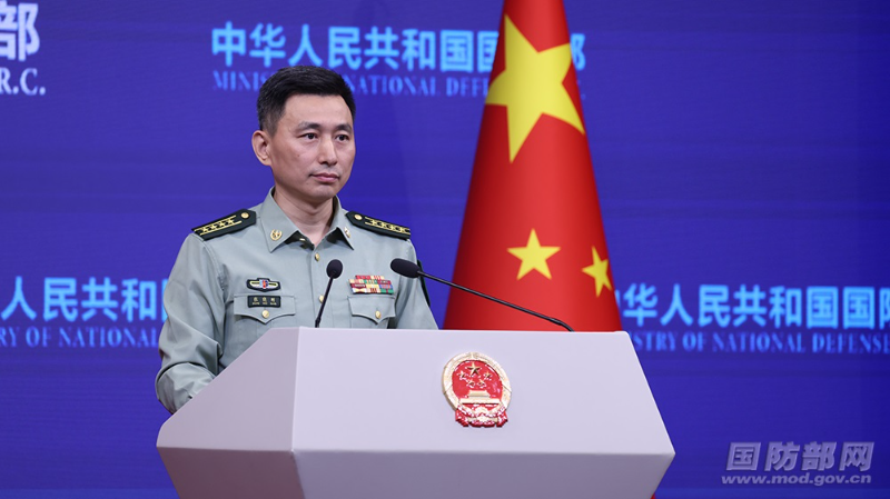 中国国防部：正告菲方停止以任何方式冲撞中方核心利益