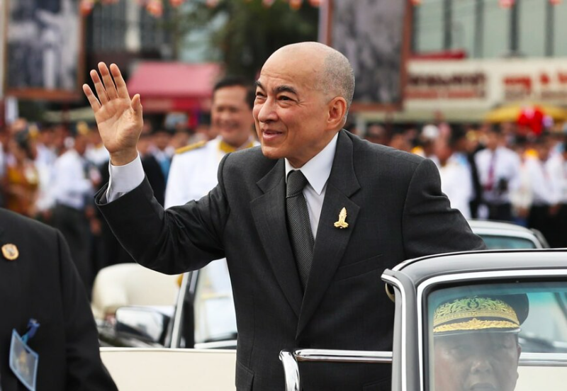 柬埔寨国王诺罗敦·西哈莫尼72岁诞辰庆典将于5月14日举行