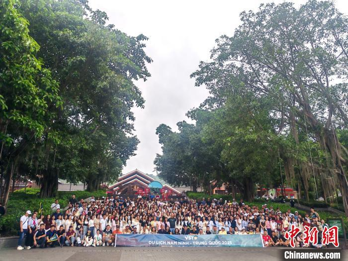 350名越南游客壮乡沉浸式体验山水人文魅力