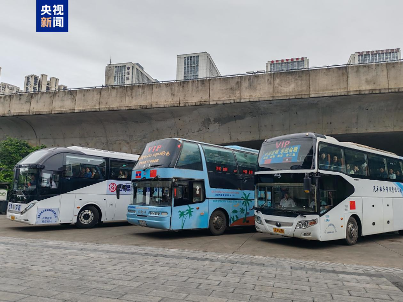 中国至老挝国际道路运输发车仪式在云南昆明、西双版纳同步举行