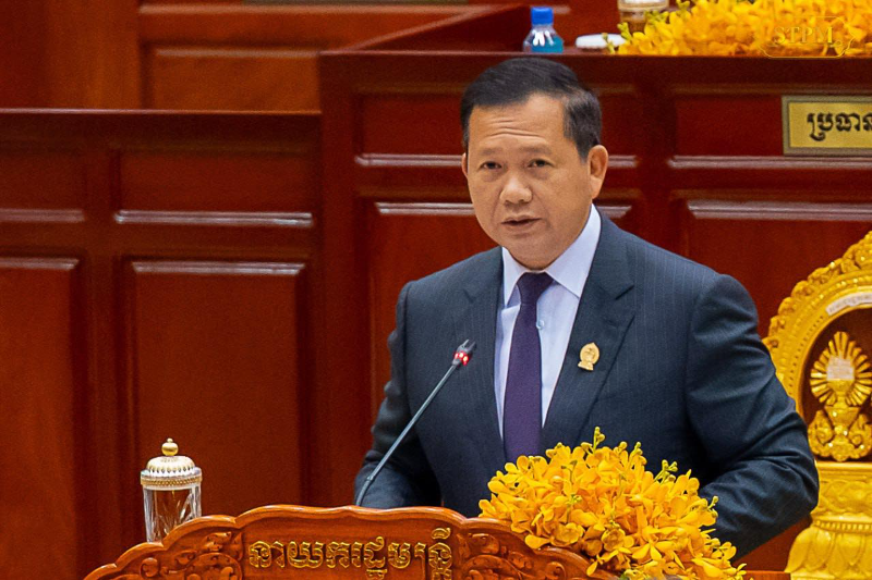 柬埔寨国会与参议院联席大会就柬泰边境问题发布声明