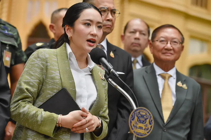 泰国总理佩通坦：泰国并未关闭边境 而是根据不断变化的安全形势调整边境口岸开放时间