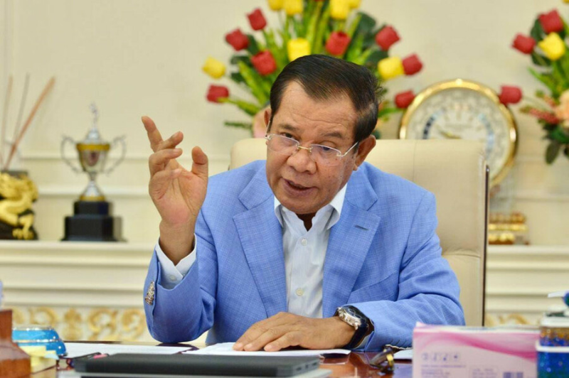 柬埔寨参议院主席洪森预测泰国三个月内更换总理 称接班人选“心中有数”但保留悬念