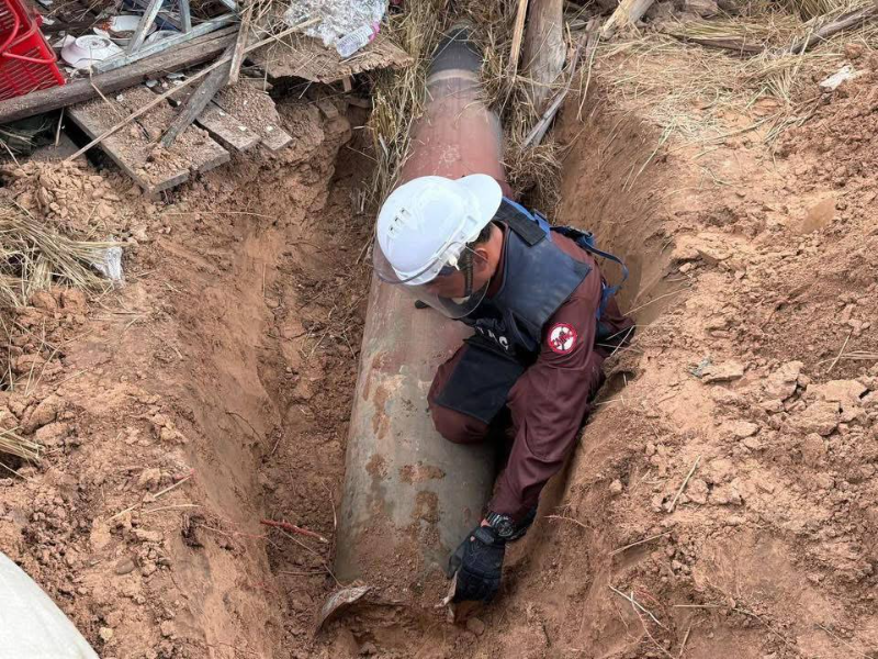 柬埔寨称发现未爆MK-84炸弹为泰国空袭所投 泰国称弹药早已生锈为“旧弹” 并非泰方所有